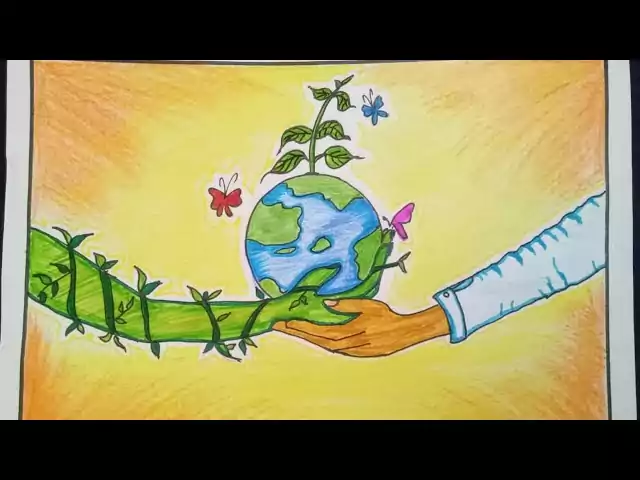 World Nature Conservation Day Drawings