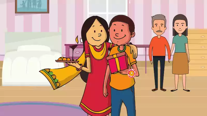 raksha bandhan short story image