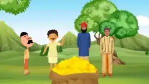 greedy friends short story