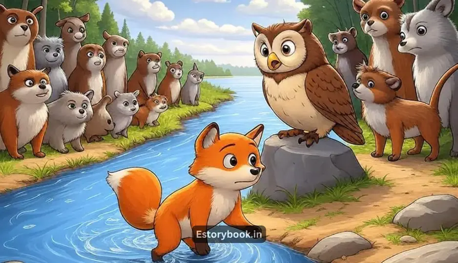 The Tiny Fox and The Big River