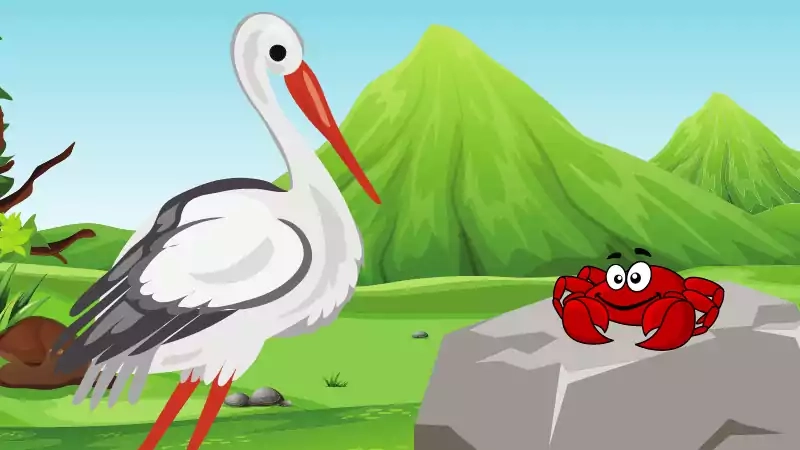 Crane and Crab Story